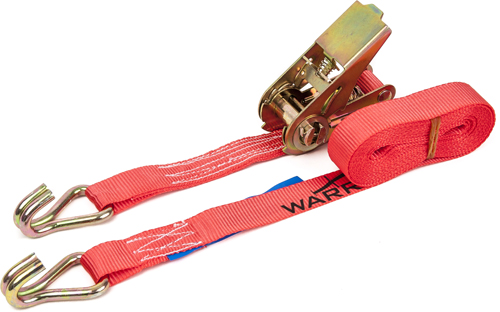 WARRIOR 1T Ratchet Strap with Claw Hooks