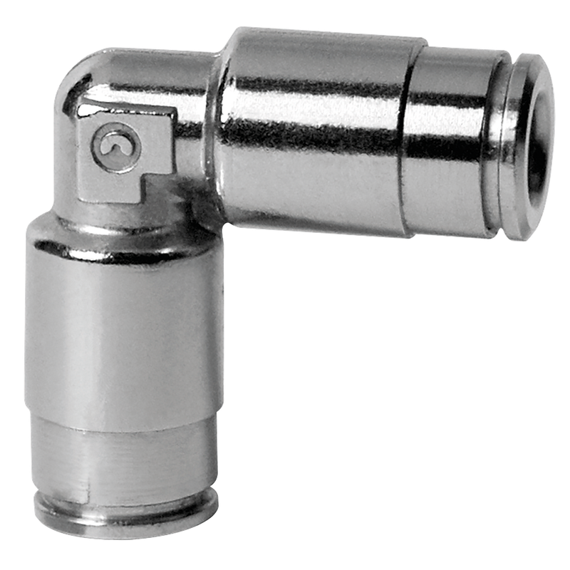 4MM OD SERIES 8000 90  EQUAL ELBOW CONN