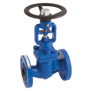 1 PN16/40 FLANGED CS GLOBE VALVE