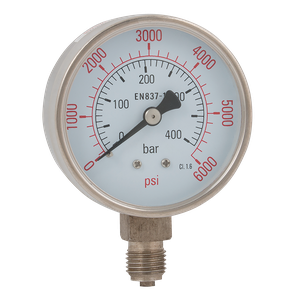 1/4inBSPP 63MM BOTTOM DRY GAUGE