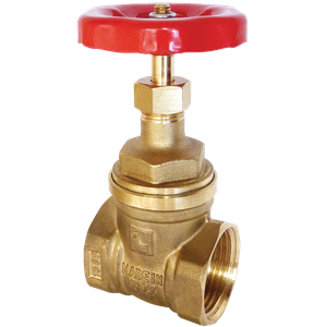 BRASS GATE VALVE FEMALE (PN16)