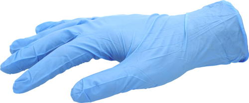 Blue Nitrile Gloves - Powder FREE-S