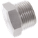 1/4 BSPT HEX PLUG 6K 316/L