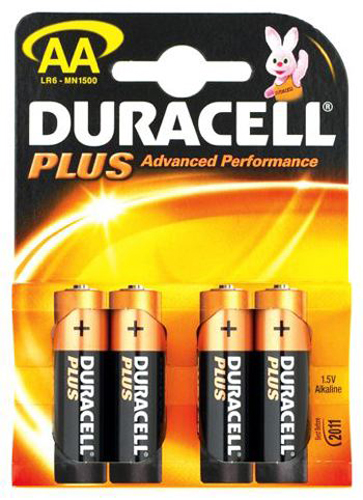 DURACELL Plus Alkaline AA 1.5V