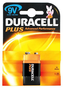 DURACELL Plus Alkaline 9V-Multipack