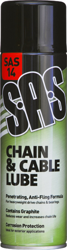 S.A.S Chain & Cable Lube 500ml