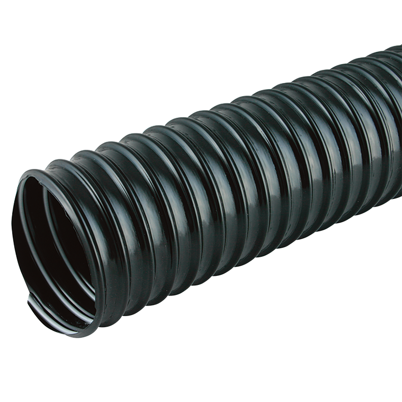 51MM X 10M BLACK LIGHT DUTY PVC DUCTING