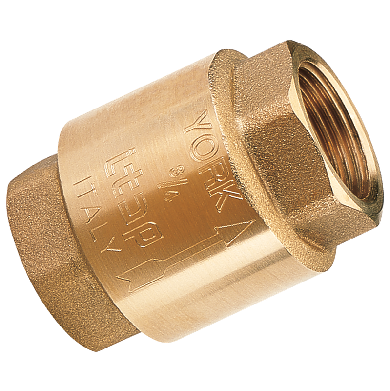 BSP FEM BRASS CHECK VALVE YORK