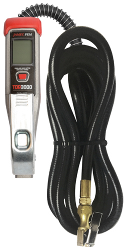 JAMEC PEM TDR3000 Tyre Inflator 6ft Single Clip-on