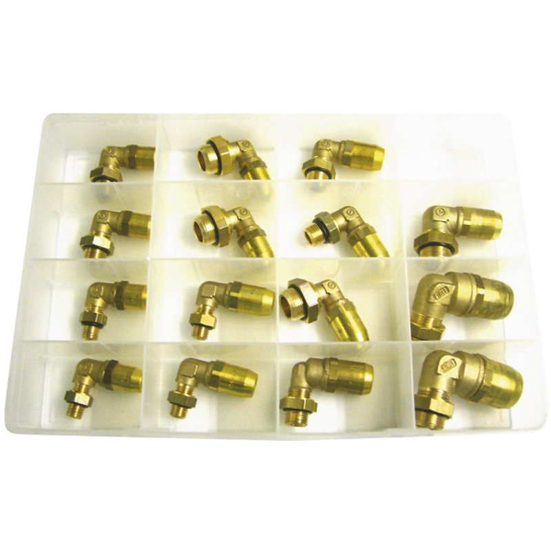 ASSORTED ML STUD ELBOWS15 PIECE MIX BOX