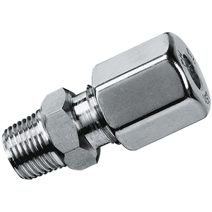 15MM OD X 1/2  BSPT MALE STUD ST/ST (L)