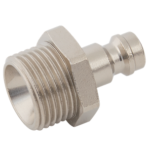 BSP MALE PLUG NICKEL PLTD