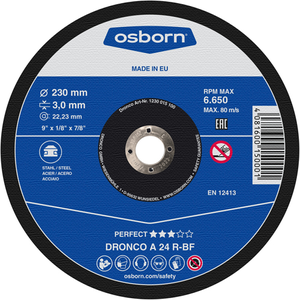 DRONCO Perfect Cut Disc Flat 300 x 3.5