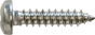 Screws Pan Pozi S/S 8 x 1/2" (4.2 x 13mm)