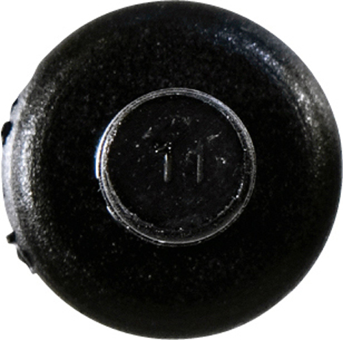 Drive Rivets Black 12.7mm Head