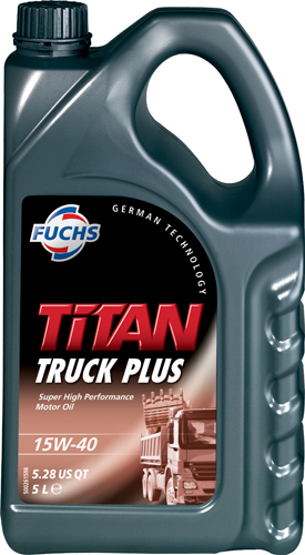 FUCHS 'Titan Truck Plus' 15W-40 Oil 5L