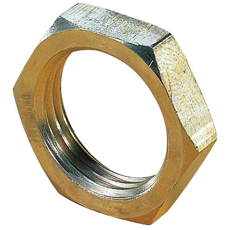 BULKHEAD LOCKNUT BRASS