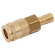 10MM HOSETAIL  COUPLING D.S. BRASS