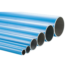 BLUE ALUMINIUM AIRPIPE PIPING 2.9M