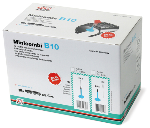 REMA TIP TOP 'Minicombi' B10 Plug-Patches 10mm