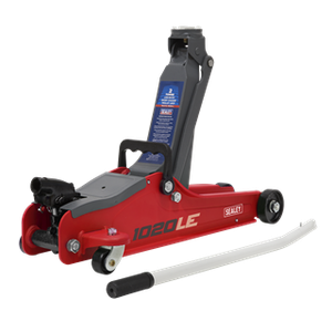 Trolley Jack 2 Tonne Low Profile Short Chassis - Red