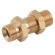 BSPP 11/2 MALE BRASS BULKHEAD EQUAL