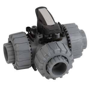 2 ABS TKD L PORT BALL VALVE FPM