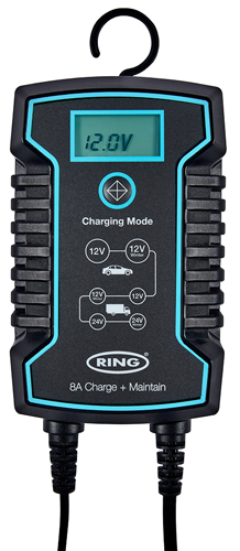 RING Smart Charger & Battery Maintainer 12/24V