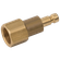 M5 METRIC FEM  PLUG DS BRASS