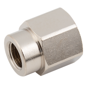 BSPP FEM SOCKET BRASS NICKEL