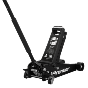 Trolley Jack 4 Tonne Low Profile Rocket Lift Black