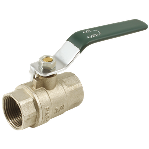 BSPP BALL VALVE F/F GREEN HANDLE