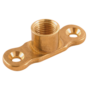 BSPP FEMALE BACK PLATE BRASS