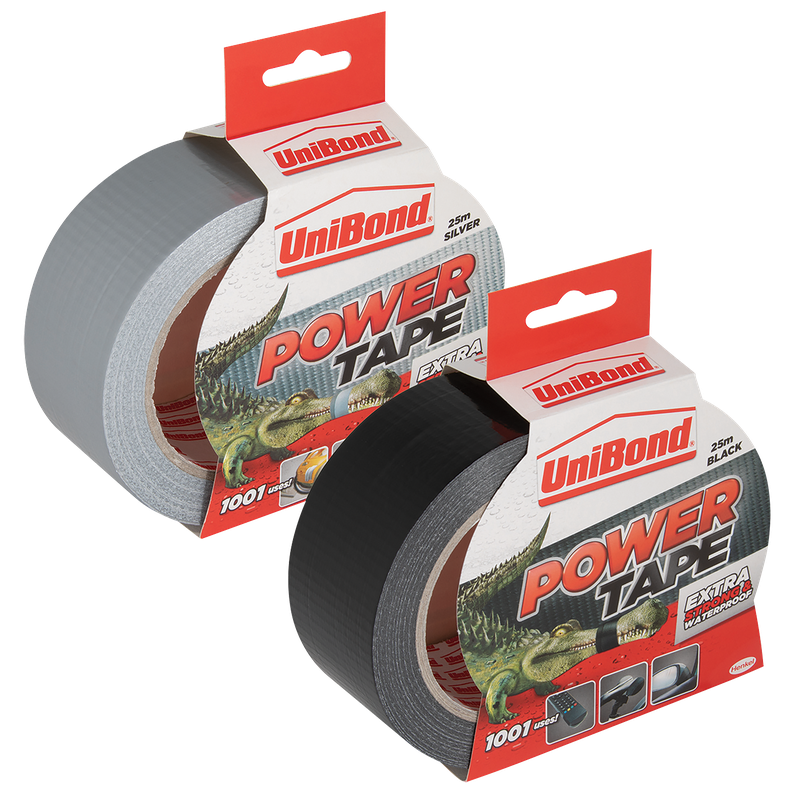 POWER TAPE BLACK 50MM X 25M