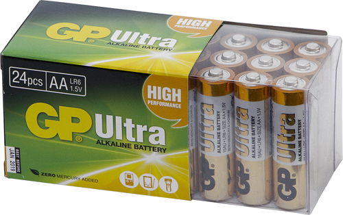 GP Batteries Alkaline 1.5V AA