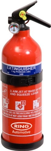 RING Fire Extinguisher ABC c/w Gauge