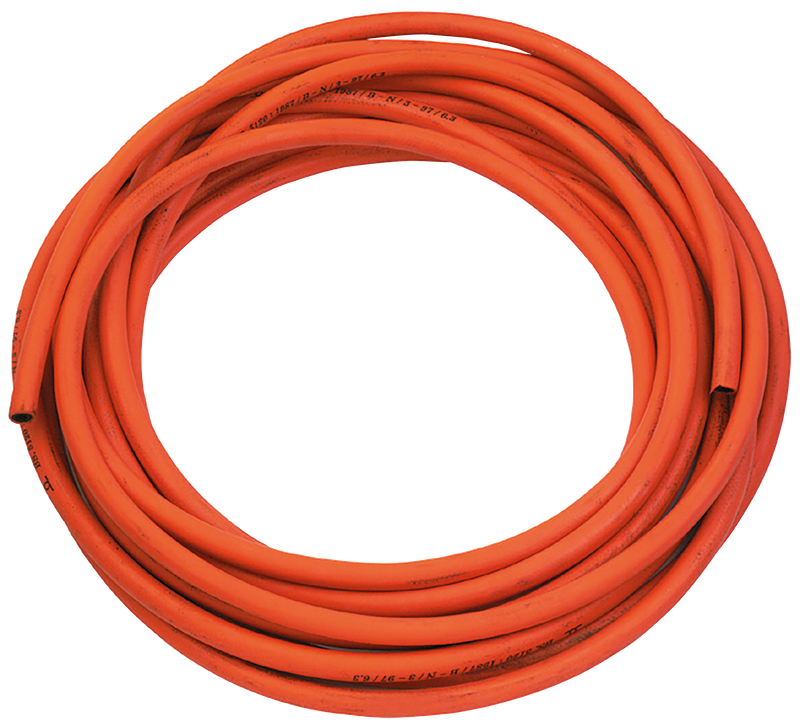 ORANGE PROPANE HOSE 25 METRE