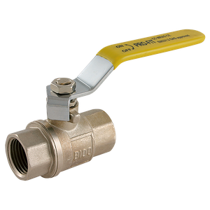 BSPP PROFIT BALLVALVE YELLO HANDLE