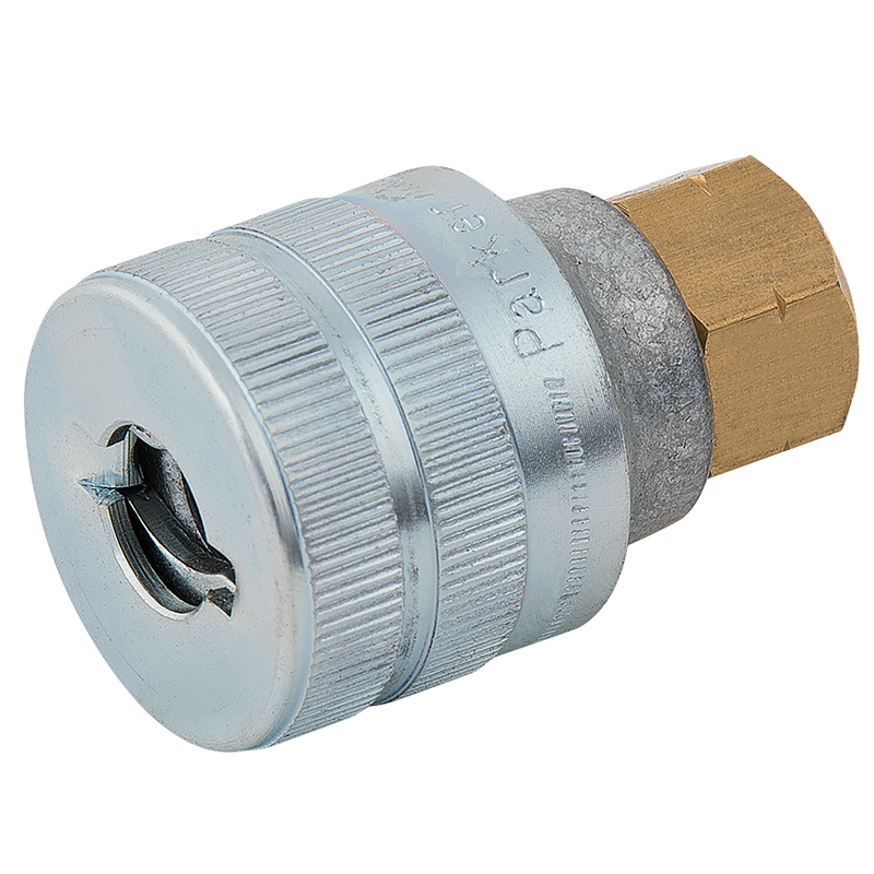 1/4 BSPP F SCHRADER SERIES 17 COUPLING