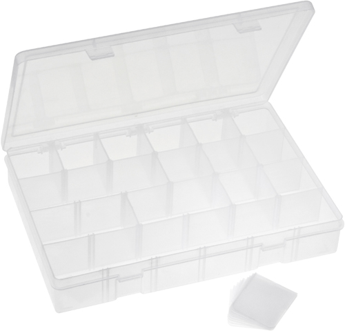 Superbox Large Clear Box 24 Compartment