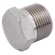 1/4 NPT MALE HEX PLUG 3K ANSI B16.11