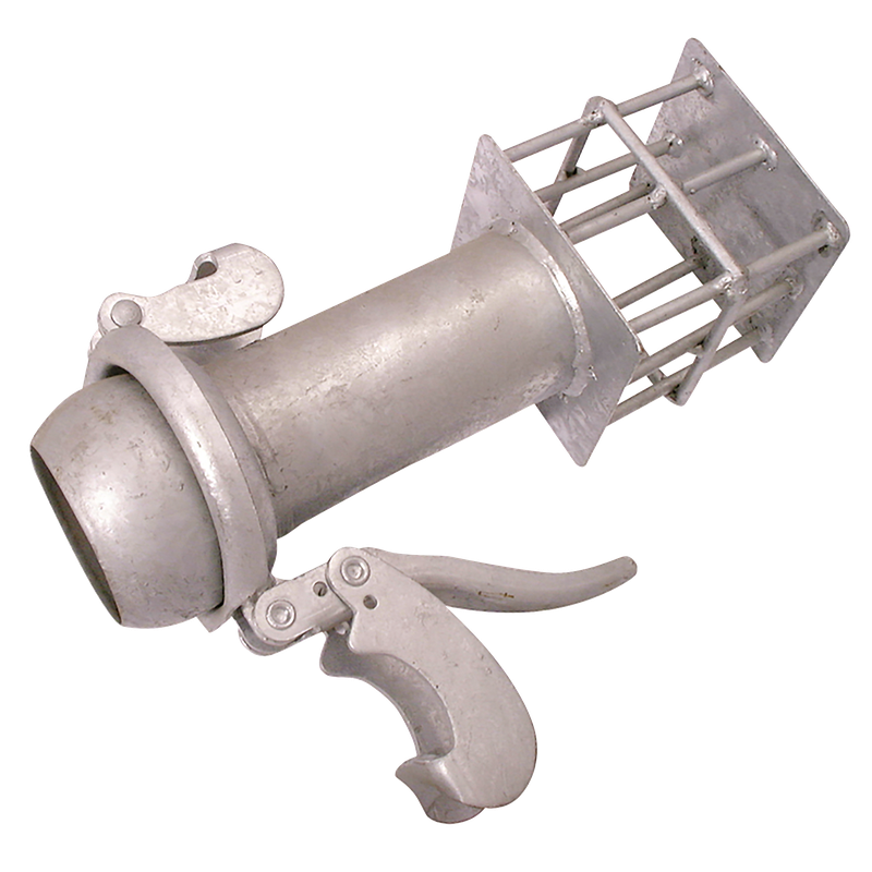 LEVER LOCK SEWAGE STRAINER