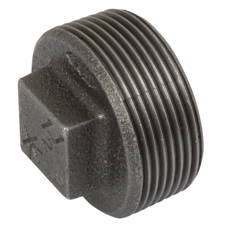 (BS FIG147) BSPT HOLLOW PLUG BLK