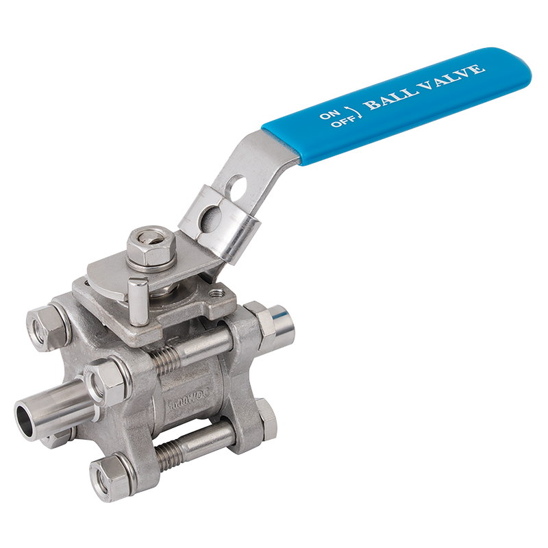 WELD END SANITARY BALL VALVE