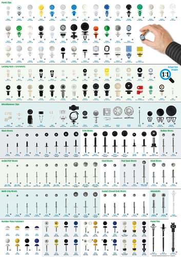 A1 Trim Clip Wall Chart (Double Sided )