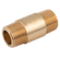 BSPT 1 MXM BRASS BARREL NIPPLE