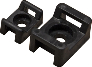 Cable Tie Cradle 9mm Black