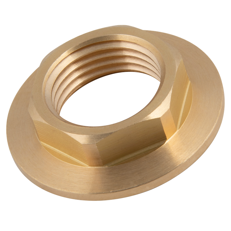 FLANGED BRASS LOCKNUT