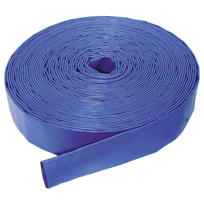 ID BLUE LAYFLAT HOSE 10 COIL