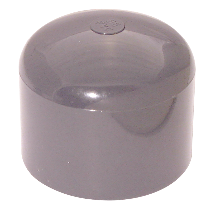 ID SOLVENT BLANKINGCAP UPVC DGREY